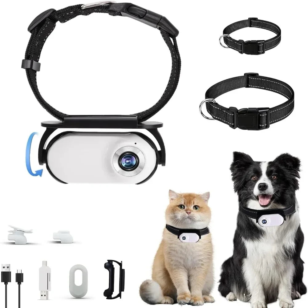 Haustier Halsband Kamera – 120° Weitwinkel